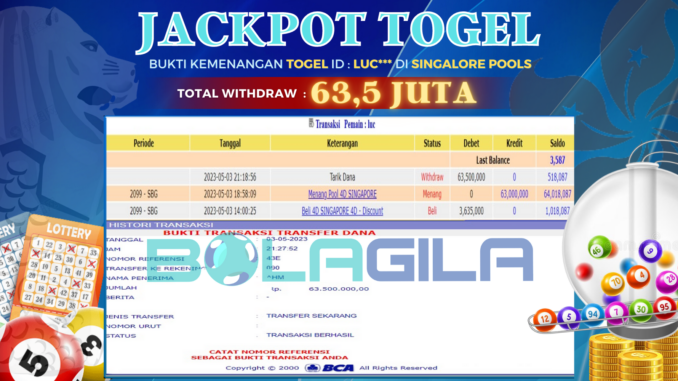 bukti jp bolagila #143 bukti jp bolagila #143